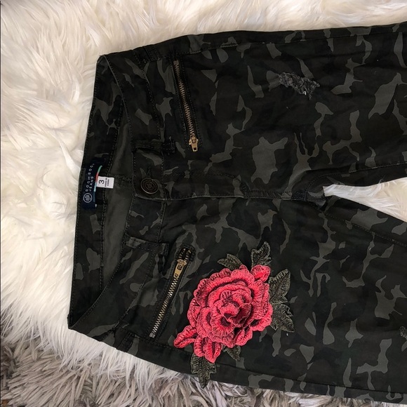 Camouflage skinny jeans - Picture 3 of 5